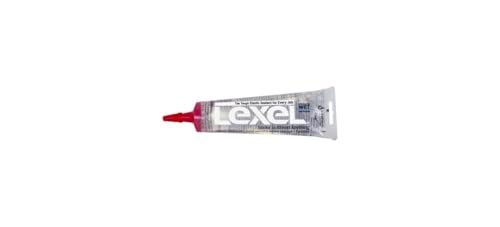 Sashco 13013-2 13013 5oz Sealants Clear Lexel Adhesive Caulk, 5-Ounce