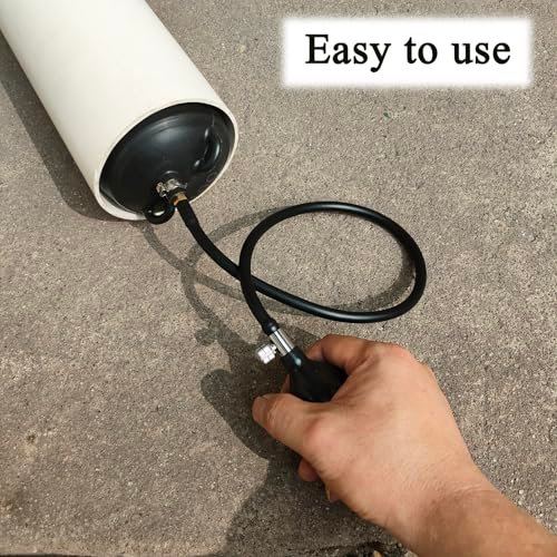 Sewer Test Plug,Test Plug Plumbing,Inflatable Pipe Plug,Inflatable Pipe Plug Balloon Plug,Self-contained Hand Inflatable Ball. (2 inches)