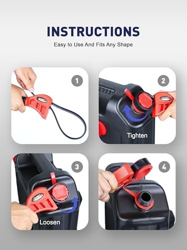 SMART JERRY - Rubber Strap Wrench Plumbing | 2-Pack Rubber Belt Wrenches for Shower Heads, Oil Filter, Pipes & Drain | Adjustable Shower Head Wrenches | Oil Filter Strap Wrench