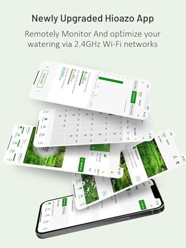 Smart Sprinkler Controller WiFi, 8 Zone Irrigation Controller Indoor with Automatic Weather-Based Watering (2025 New Version)
