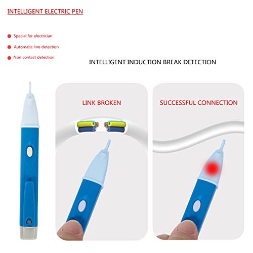 Soldering Iron Kit, 60W Adjustable Temperature, Digital Multimeter, 5pcs Soldering Tips, Wire, Stand, Desoldering Pump, Solder Wick, Tweezers, Welding Tool