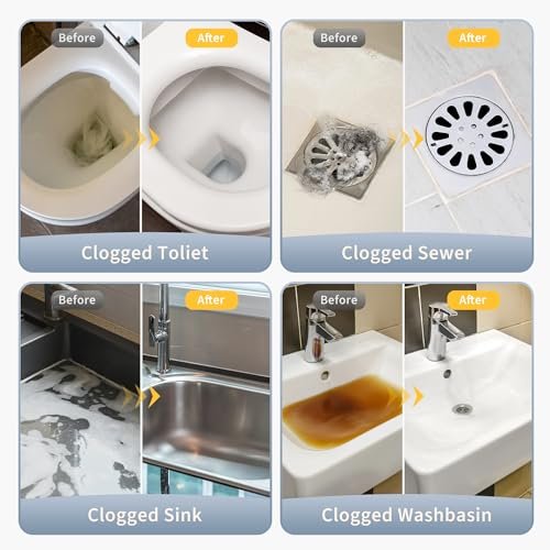 Toilet Plunger, Drain Clog Remover, High-Pressure Air Drain Blaster with Real-Time Barometer Powerful Drain Snake Sink Plunger Plumbing Tools, Plungers for Bathroom, Sink, Floor, Kitchen Clogged