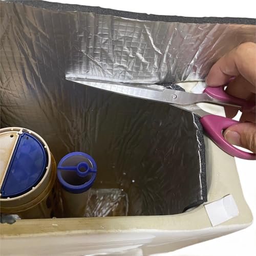 Toilet Tank Liner Toilet Anti Condensation Kit 40 x 16 Inch Toilet Tank Insulation Kit for Stop Condensation Preventing Water Damage to Floors