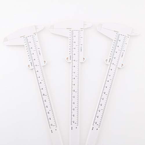 Vernier Caliper DIY Tool Woodworking Metalworking Plumbing Model Making 150mm 0.5 Vernier Caliper with Clear Black Marking Measure Tool