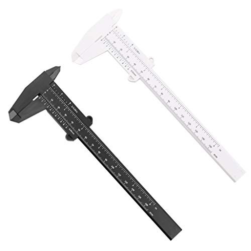 Vernier Caliper DIY Tool Woodworking Metalworking Plumbing Model Making 150mm 0.5 Vernier Caliper with Clear Black Marking Measure Tool