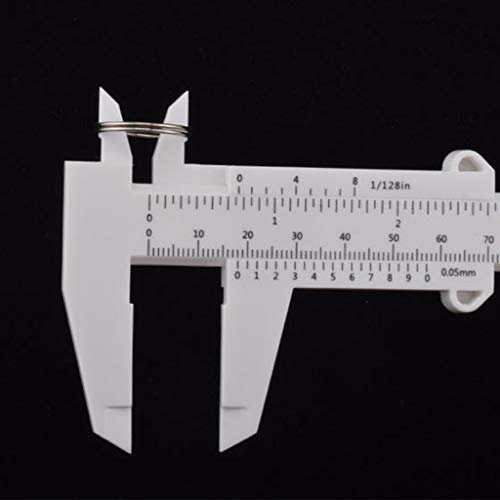 Vernier Caliper DIY Tool Woodworking Metalworking Plumbing Model Making 150mm 0.5 Vernier Caliper with Clear Black Marking Measure Tool