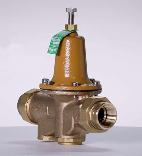 Watts LF25AUB-Z3 Water Pressure Reducing Valve NPT Female Union x NPT Female, Polymer Seat, 3/4 Inch