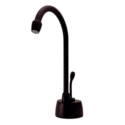 Westbrass D271H-12 Velosah 9" 1-Handle Hot Water Dispenser Faucet with Thermostatic Hot Water Tank, Oil Rubbed Bronze