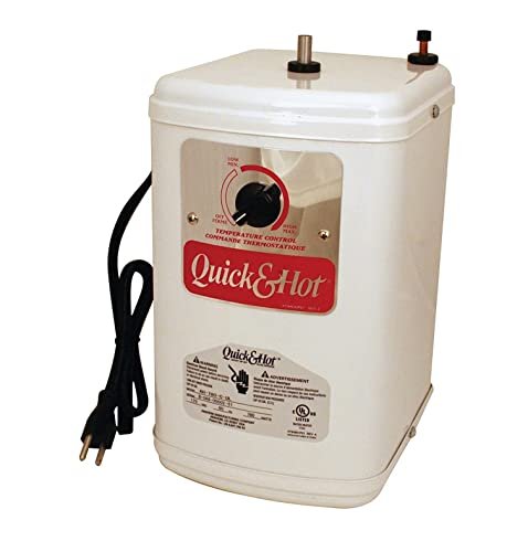 Westbrass D272HFP-07 Develosah 2-Handle Hot and Cold Water Dispenser with Instant Heating Tank, Satin Nickel