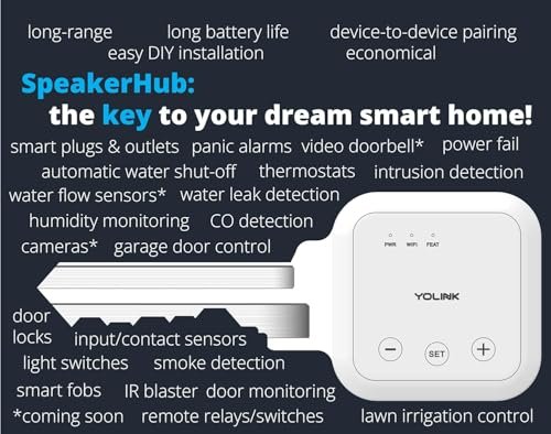 YoLink Smart Water Valve Controller, with Non-Smart Water Valve Manipulator, 1/4 Mile World's Longest Range, Water Valve Compatible with Alexa/Google Assistant, IFTTT - YoLink Hub Required
