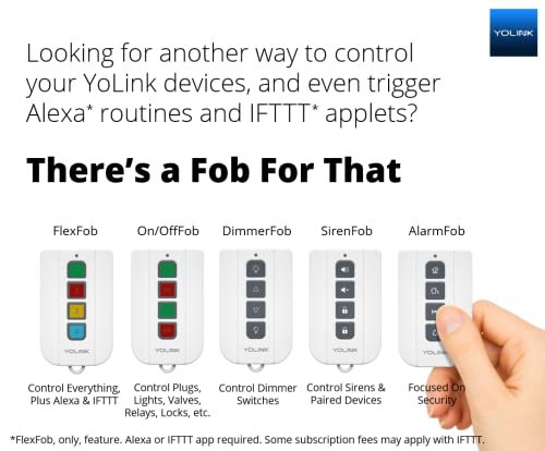 YoLink X3 version Smart Valve Controller with Brass Motorized 3/4 Inch Ball Valve, Battery powered 10 years battery life, App control, Hub required