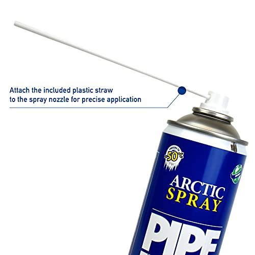 ‎ZEK2 Aero Disposable Pipe Freeze Kit with 2 Freezing Jackets for Plumbing Installation, Repair & Maintenance. Freezes Plastic & Metal Pipes (8-28mm Diameter), Blue