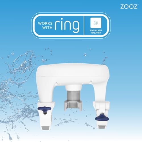 Zooz Z-Wave Long Range 700 Series Titan Water Valve Actuator ZAC36 | Compatible with Z-Box, SmartThings, Works with Ring Alarm