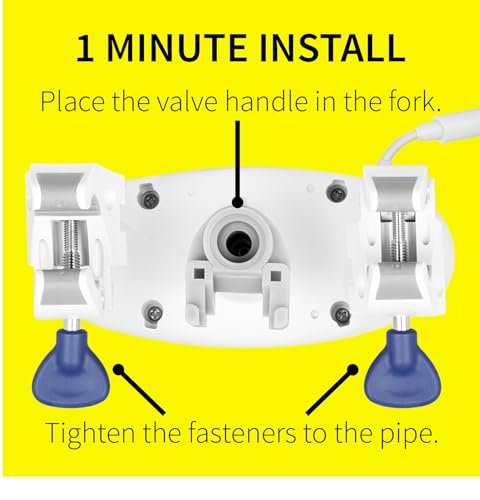 Zooz Z-Wave Long Range 700 Series Titan Water Valve Actuator ZAC36 | Compatible with Z-Box, SmartThings, Works with Ring Alarm